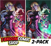 DARKSTALKERS: JEDAH #1 (JOSH BURNS EXCLUSIVE VIRGIN VARIANT A & B SET)(2024)